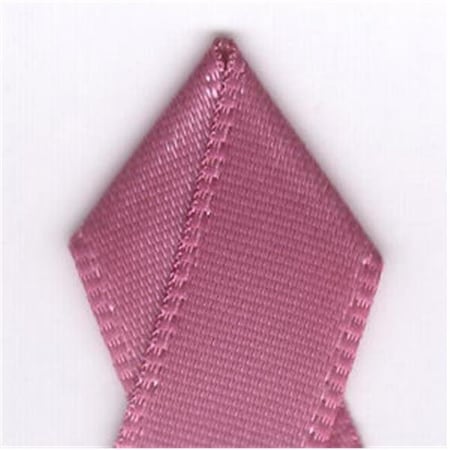 Papilion Papilion R074400090168100Y .38 in. Double-Face Satin Ribbon 100 Yards - Colonial Rose R074400090168100Y